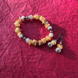 Baltic Amber Bracelet-Handmade Amber bracelet-Gemstone bracelet